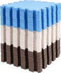 BalanceFrom Puzzle Play Mat 36-Pc Blue Brown Beige - Cushioned Foam