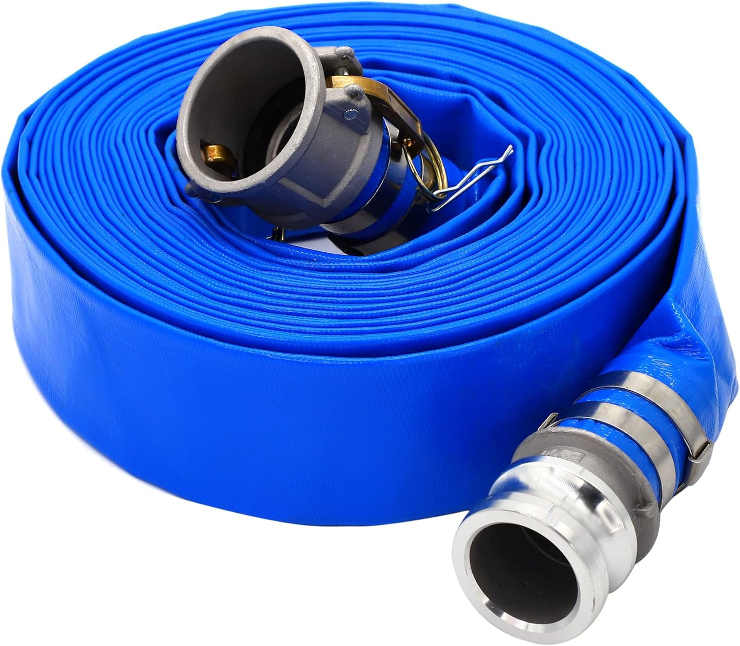 Heavy Duty 100 ft Pool Backwash Hose for Efficient Water Discharge