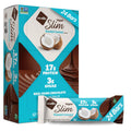 NuGo Slim Dark Chocolate Toasted Coconut Protein Bars - Low Sugar