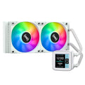 SAMA LD 240mm AIO Liquid CPU Cooler with 2.8in LCD - Compact RGB