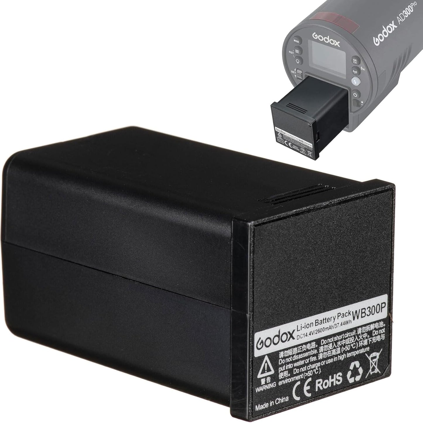 GODOX AD300Pro Original Battery Pack for High-Capacity Power