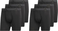 Microfiber Boxer Briefs for Men 6-Pack - Athletic Stretch Fit