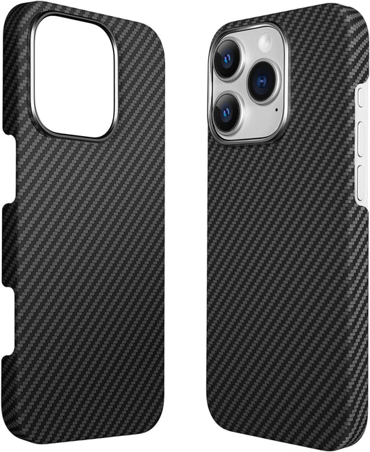 Real Aramid Fiber Case for iPhone 16 Pro Max with MagSafe