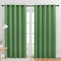 Blackout Draperies Curtains for Kids Room Forest Green - Thermal
