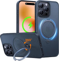 TORRAS 360Spin Magnetic Stand Case for iPhone 14 Pro - Spin Kickstand