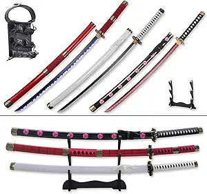 Forgemith Bamboo Anime Cosplay Swords for Role-Playing and Gifts