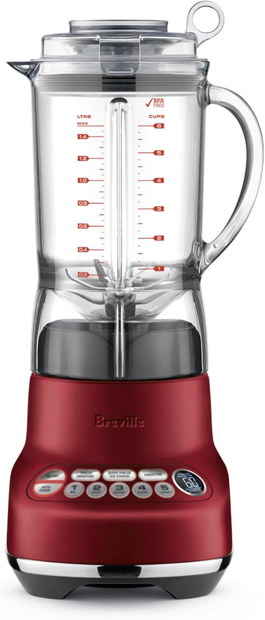 Breville Red Velvet Blender: Fresh & Furious 5 Speeds