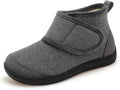 Wide Fit Slipper Boots for Women - Adjustable Diabetic Winter Shoes