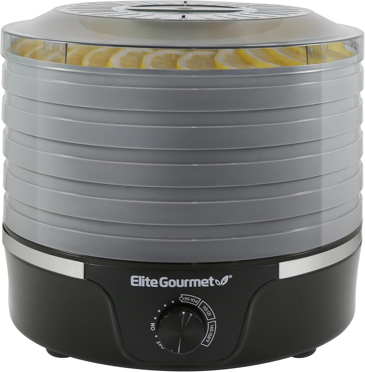 Elite Gourmet EFD319DKG Food Dehydrator for Healthy Snacks
