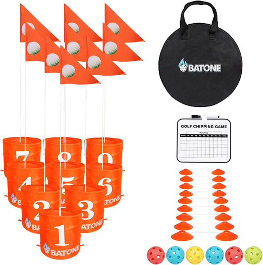 Portable Golf Bucket Game - Fun for All Ages!