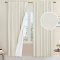 Natural Blackout Linen Curtains for Elegant Home Decor by LAMIT