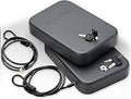 SnapSafe Portable Lock Box for Guns and Valuables, 2 Pack - Travel