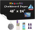 Magnetic Chalkboard Contact Paper 48in x 24in - Peel and Stick