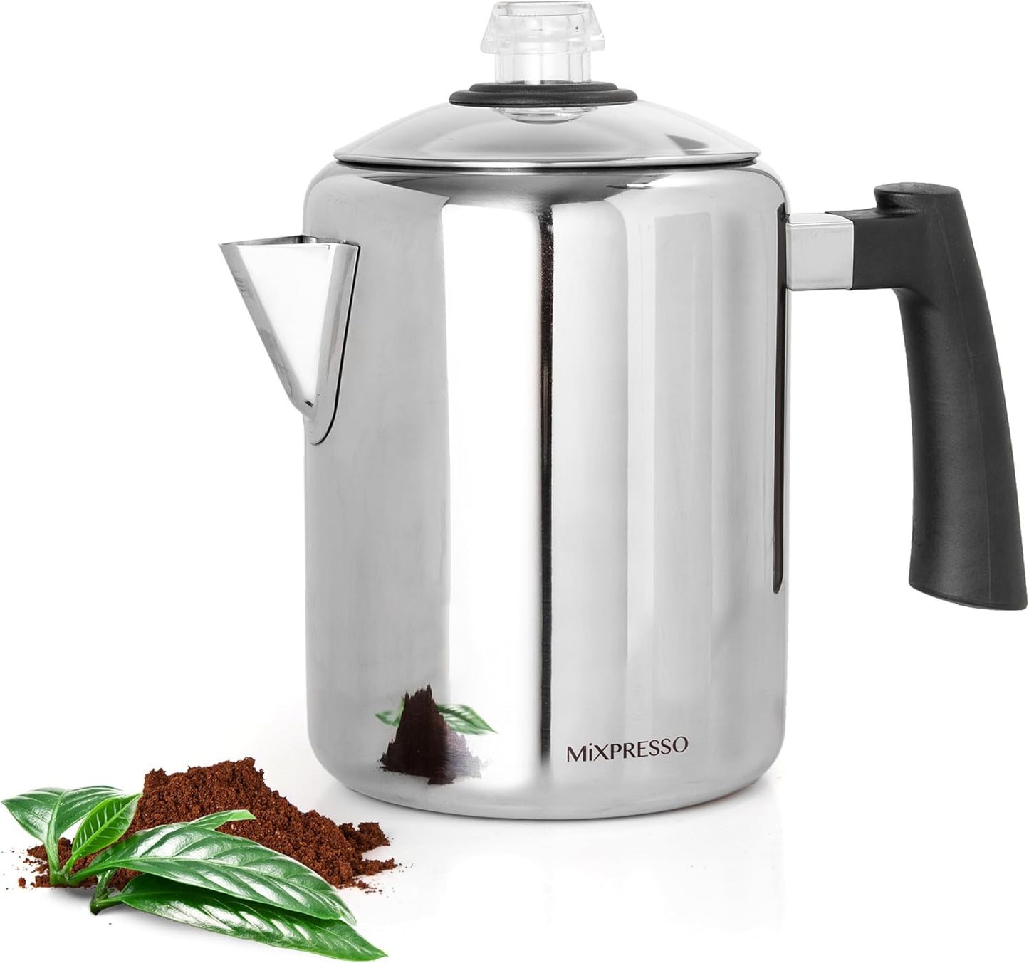 Mixpresso Stainless Steel Percolator: Perfect for Camping!