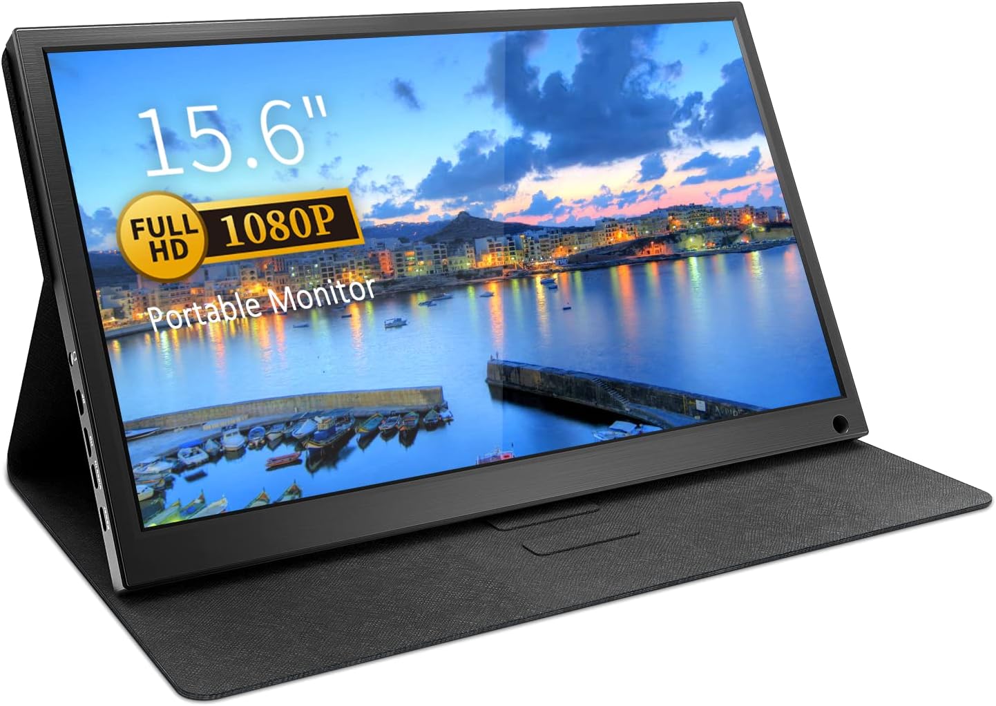 15.6 FHD Portable USB-C Monitor - Enhance Any Device!