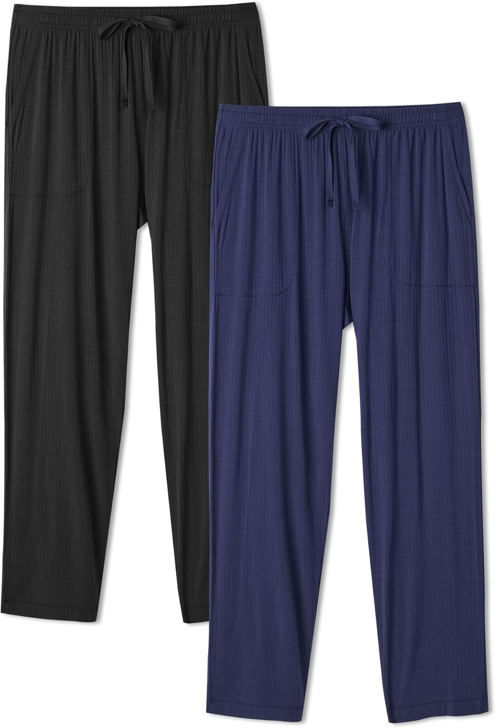 Mens Pajama Pants Bamboo Rayon AirWeave Knit Lounge Pants