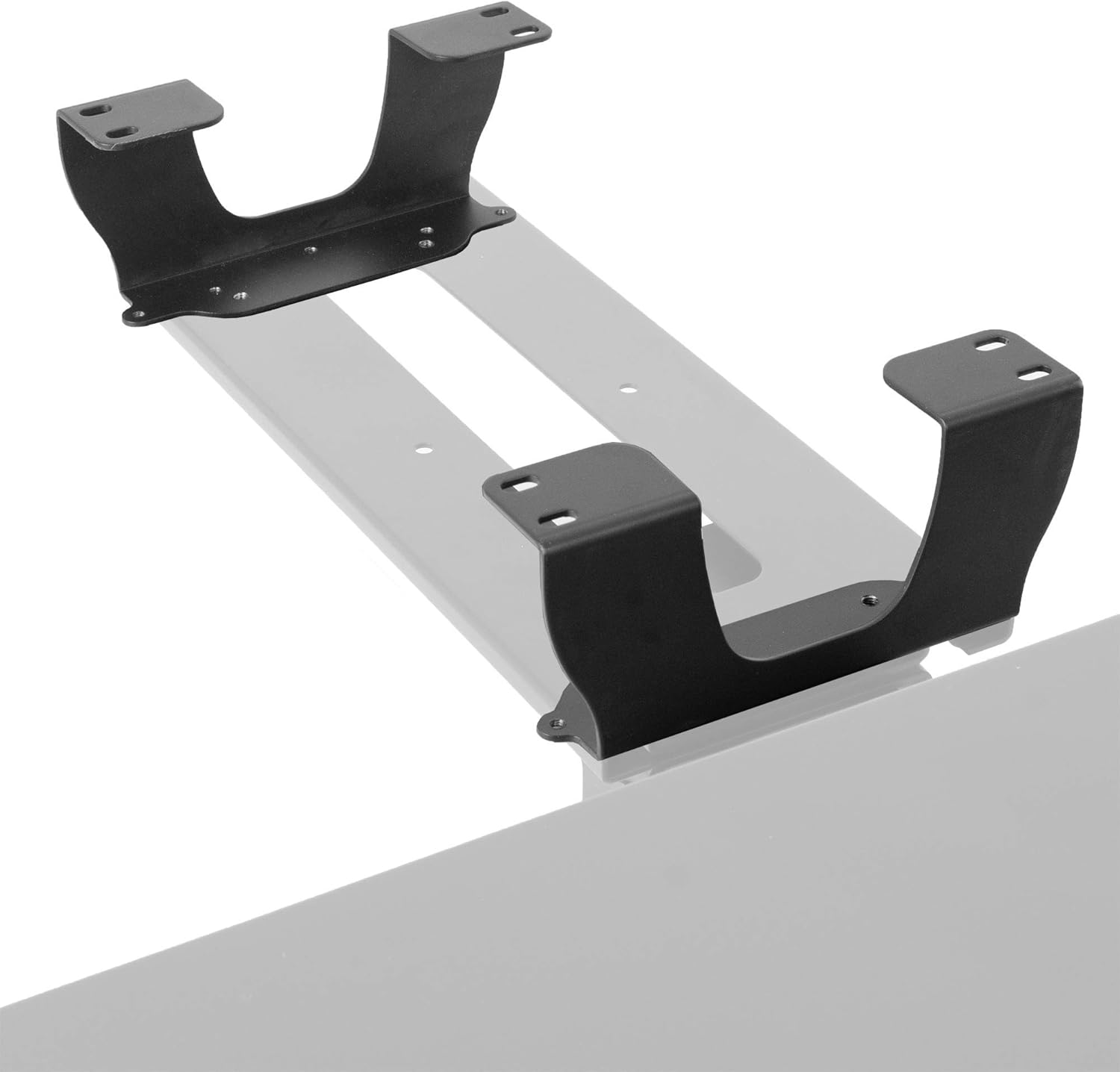 VIVO Steel Dual Spacer Brackets: Maximize Desk Space!
