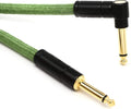 Fender Festival Hemp Instrument Cable, 10ft - Eco-Friendly Guitar