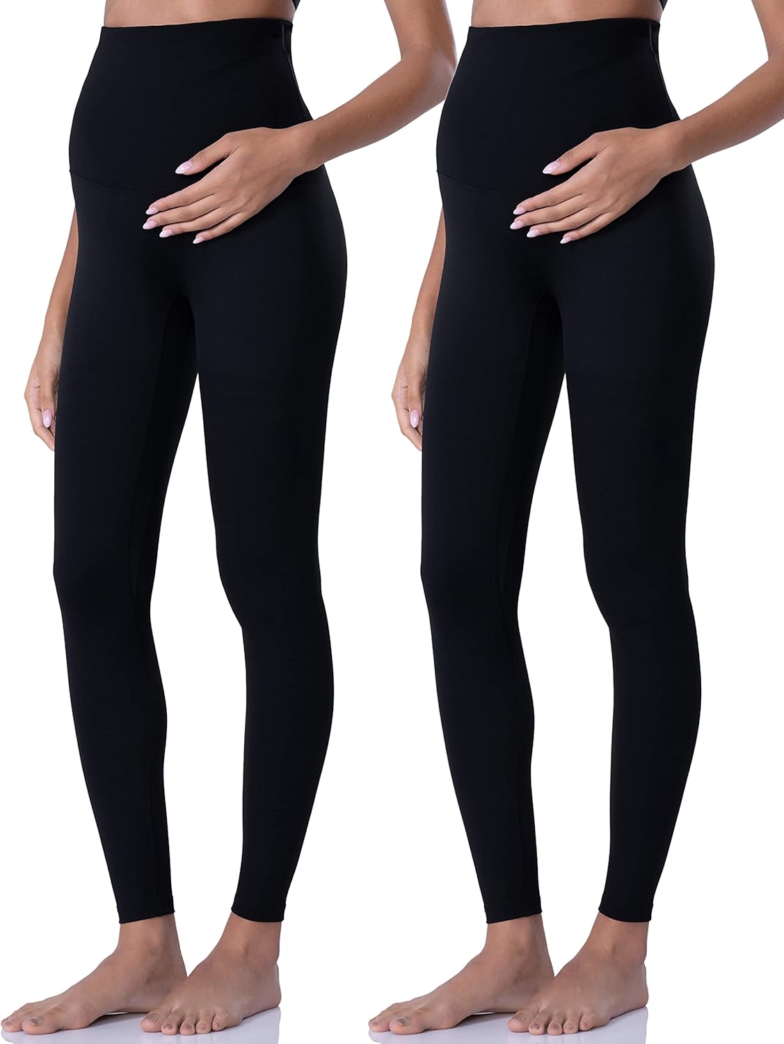 Maternity Leggings Over The Belly for Active Women by POSHDIVAH