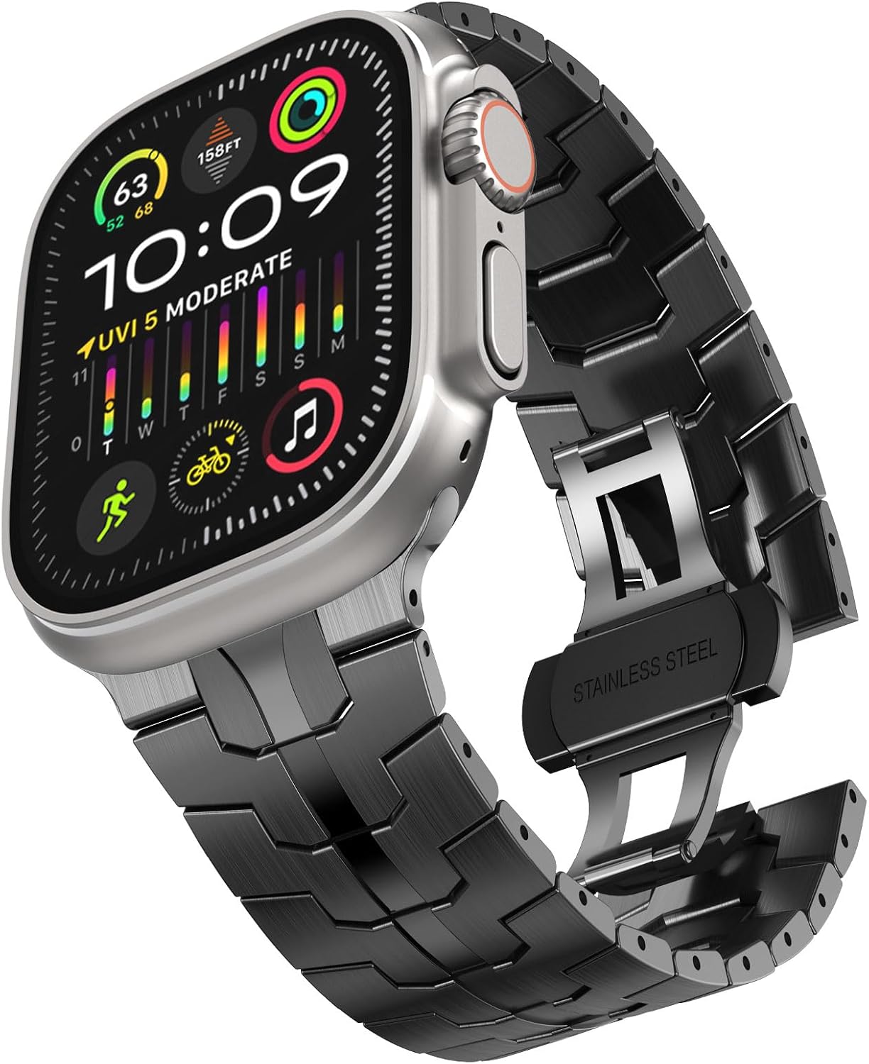 Titanium Band for Apple Watch Ultra 49mm - Lightweight & Durable