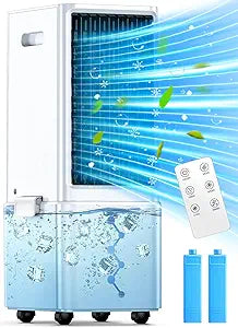 Portable Air Conditioners with Remote - 3-IN-1 Evaporative Cooler