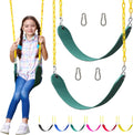 Jungle Gym Kingdom Green Swing Seats Pack of 2 - Heavy Duty Chains