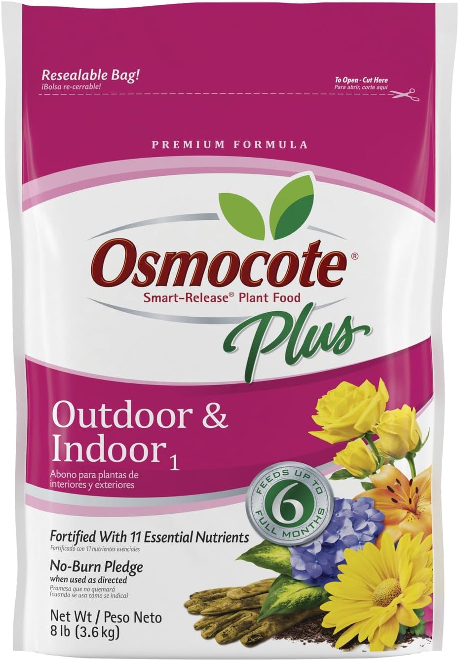 Osmocote Smart-Release Plant Food for Thriving Indoor & Outdoor Plants