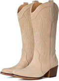 Cowboy Boots For Women Mid Calf Snip Toe - Comfortable (Style SYDH)