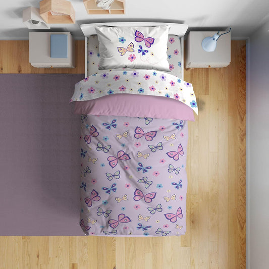 Sunny Side Up Butterfly Toddler Comforter Set for Sweet Dreams