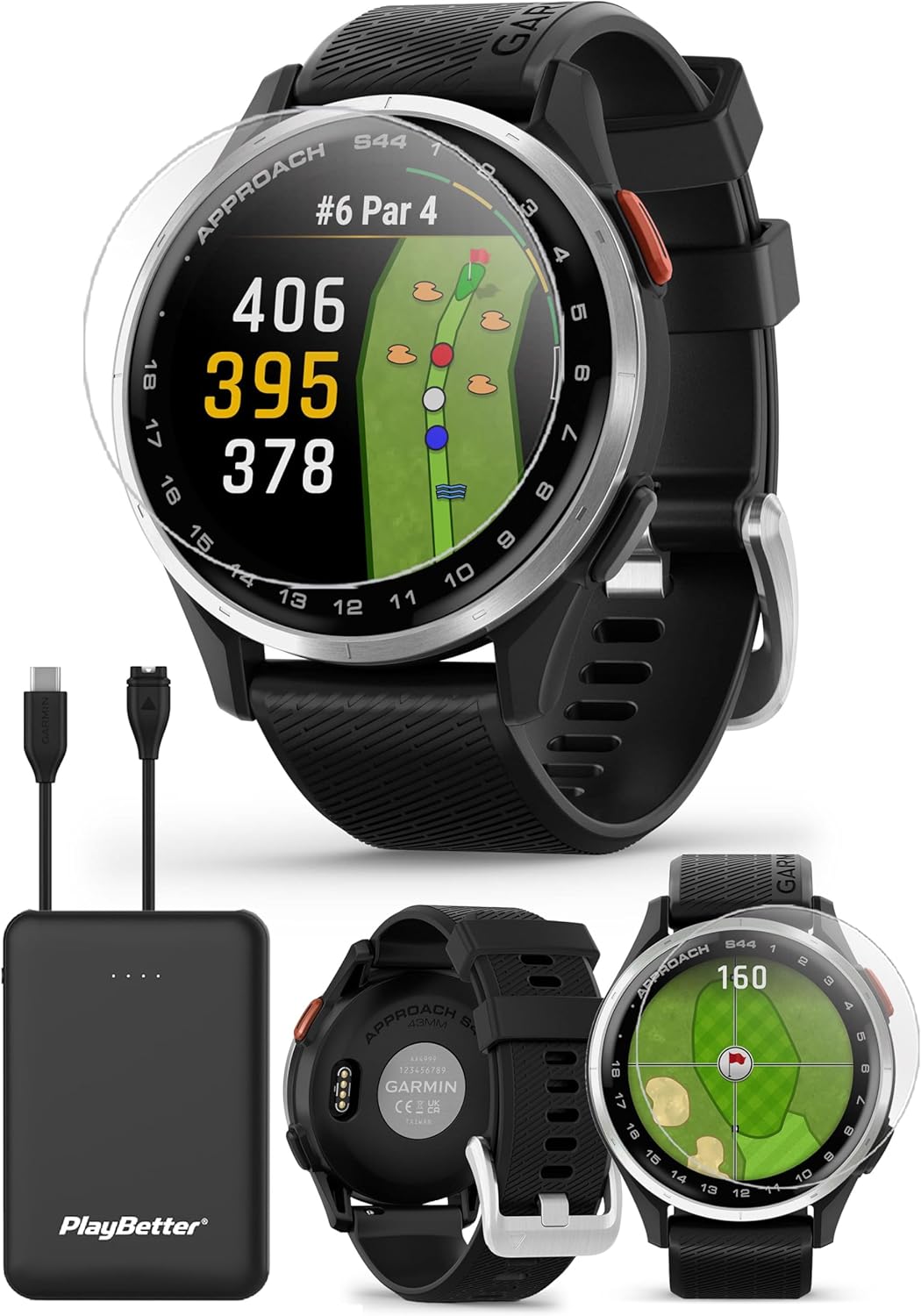 Garmin Approach S44 Golf GPS - On-Course Functionality