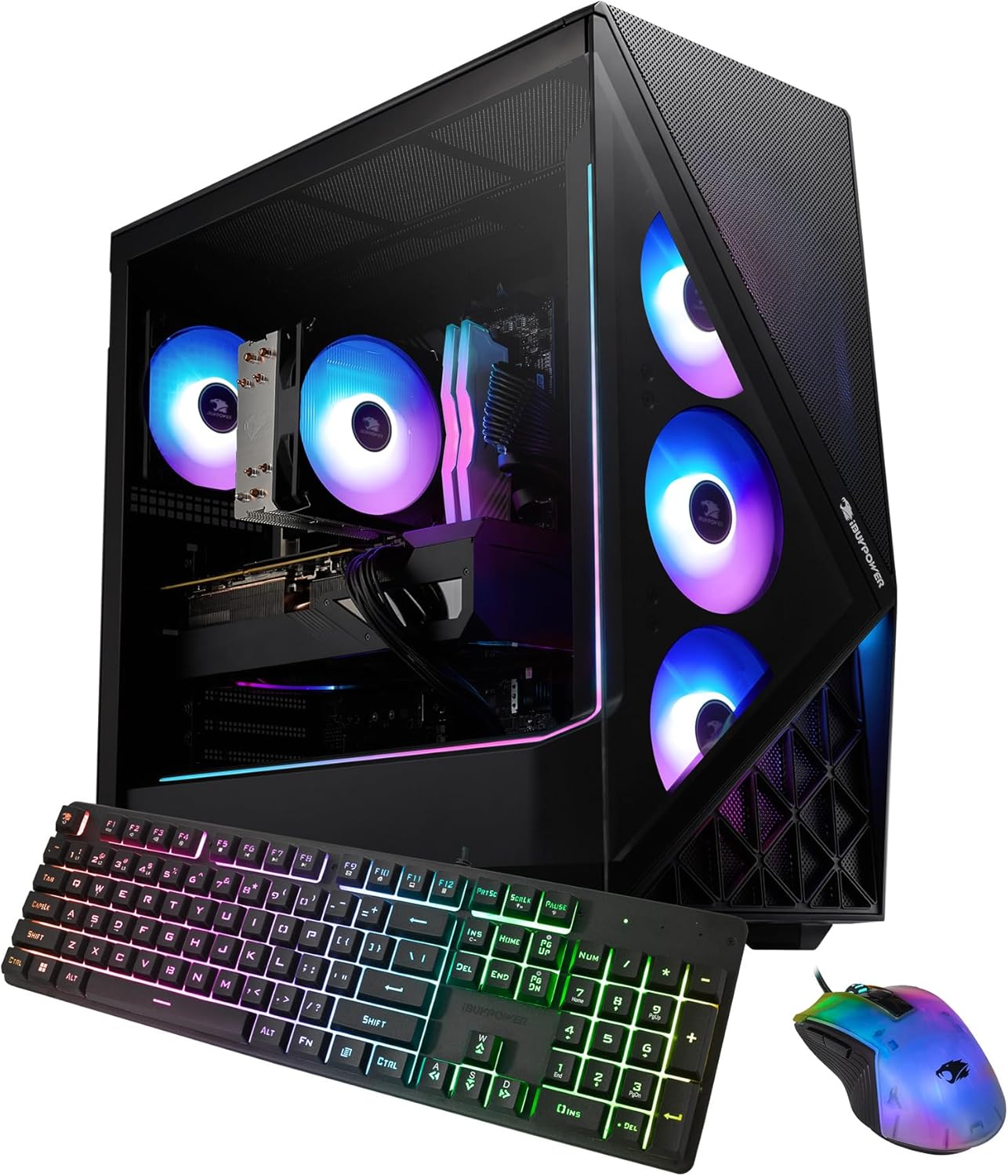 iBUYPOWER Slate Gaming PC Desktop with Intel Core Ultra 7 CPU