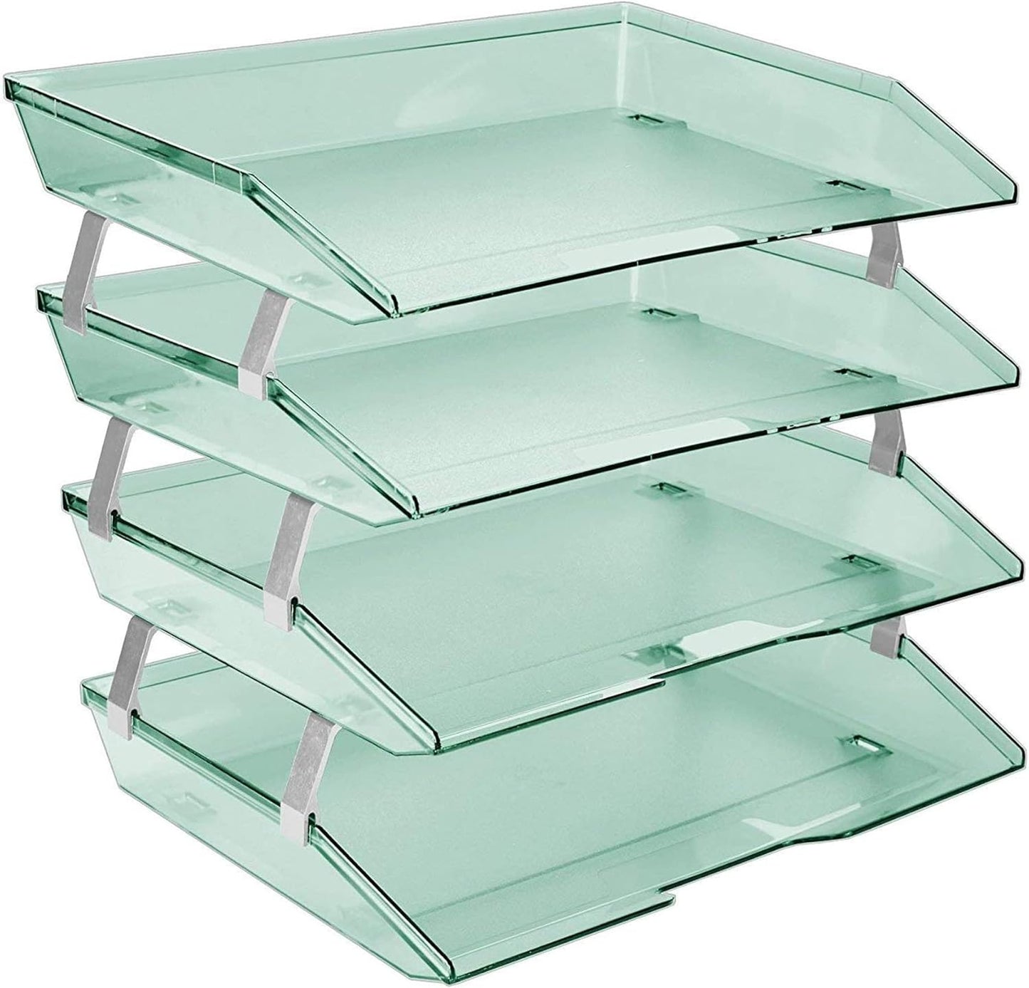 Acrimet Facility 4 Tier Letter Tray - Stylish Desktop Organizer