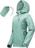 33,000ft Packable Rain Jacket Women Lightweight (Style ZP3M)