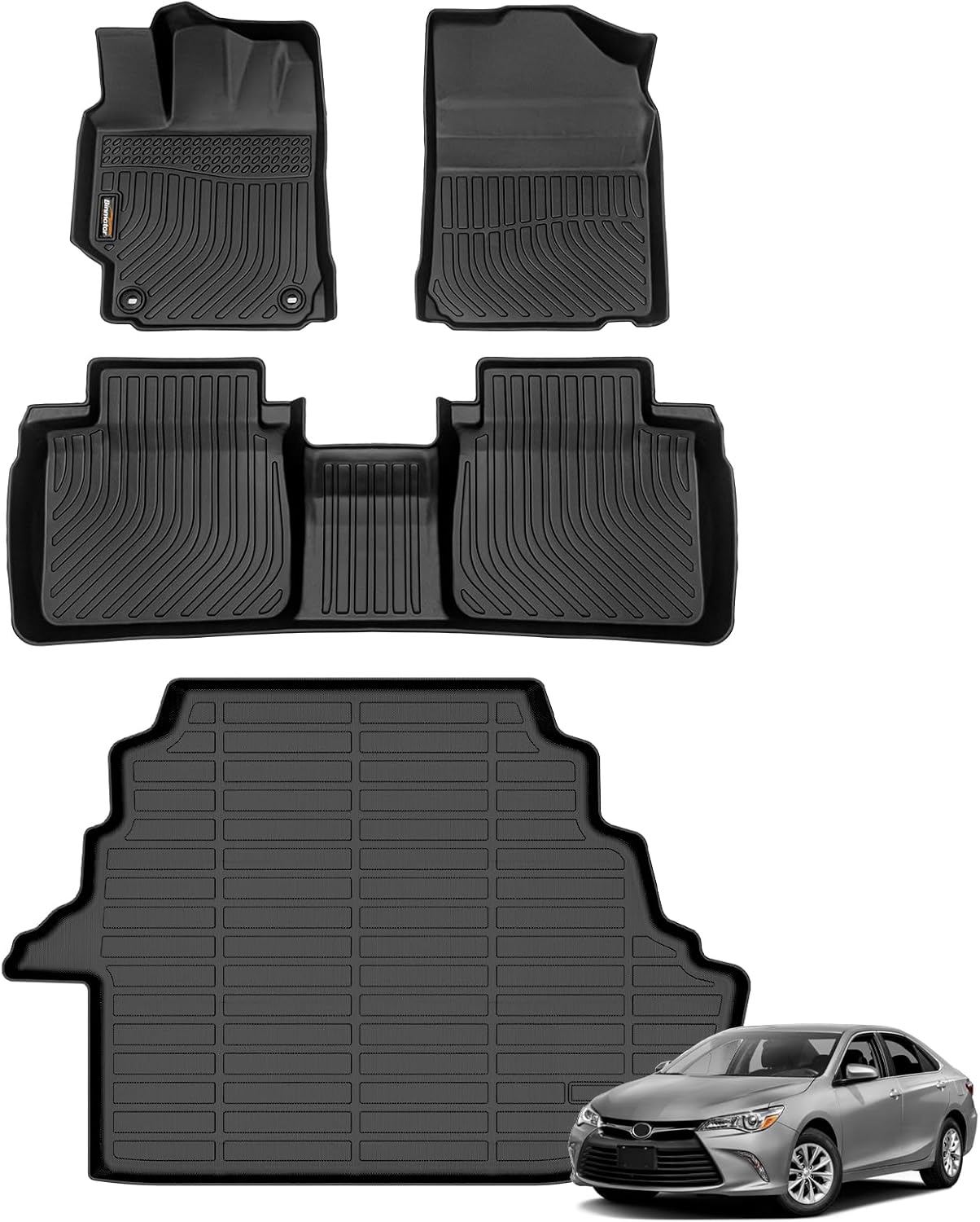 Custom Fit Floor Mats for Toyota Camry 2007-2011 by Binmotor