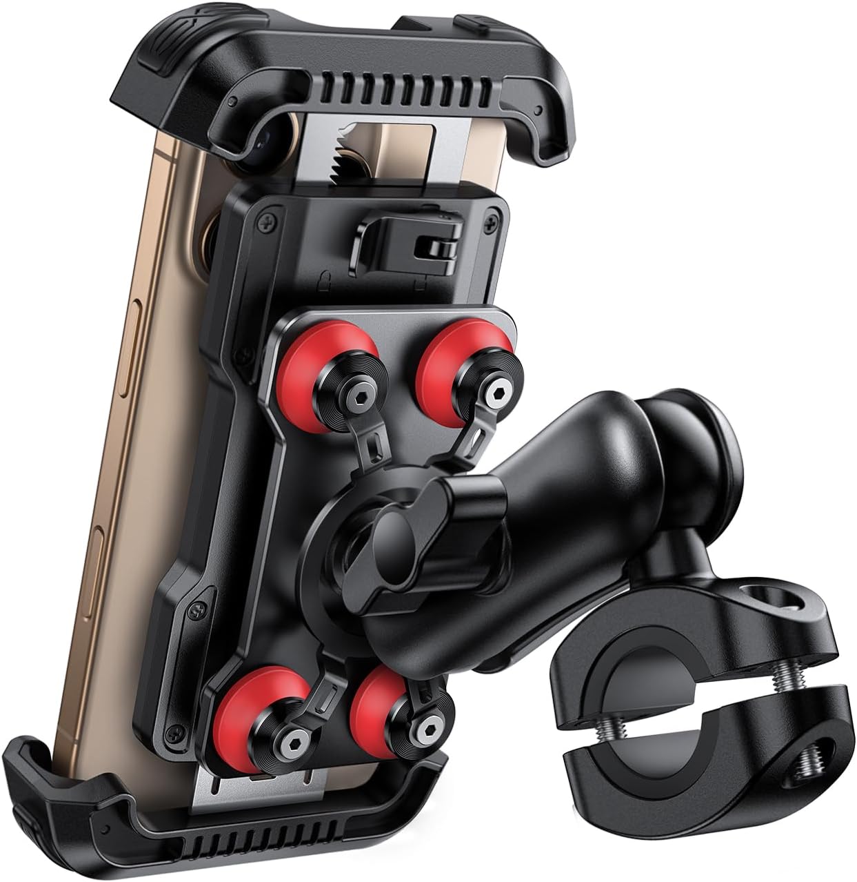 Lamicall Motorcycle Phone Mount Holder with Vibration Dampener