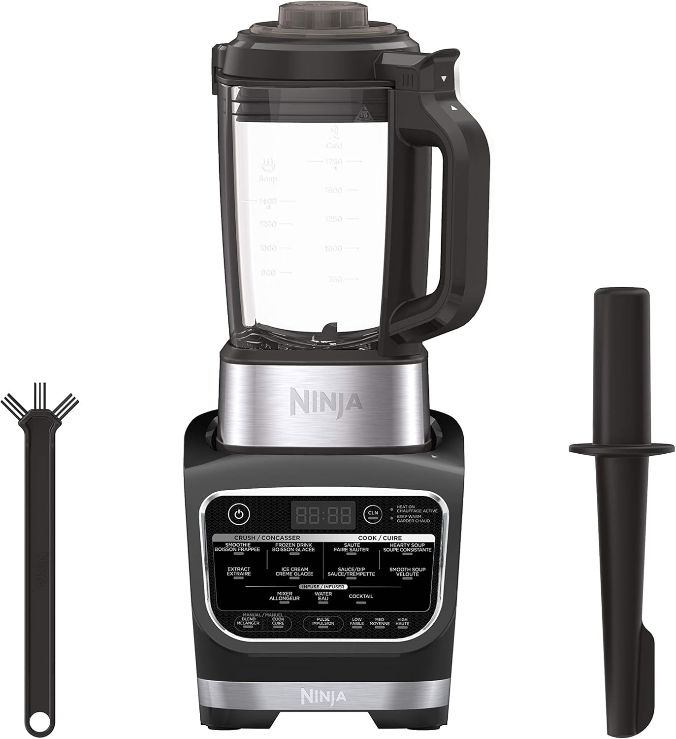 Ninja Foodi Heat-iQ Blender: 64 oz Powerhouse for Smoothies