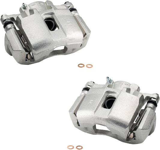 TRQ Front Brake Caliper Set for Acura CL RL TL TSX Accord