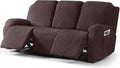 Timeles Recliner Covers for 3 Seater Reclining Sofa Slipcover - Coffee