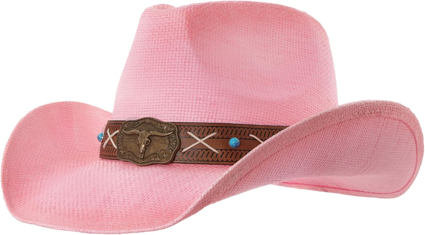 grinderPUNCH Western Outback Cowboy Hat for Men and Women