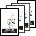 CORE ART 16x24 Frame Set of 4 - Black Wall or Tabletop Gallery Frames