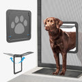 Enjoying Dog Door for Screen Doors 12.2in x 14in - Magnetic Swing Pet