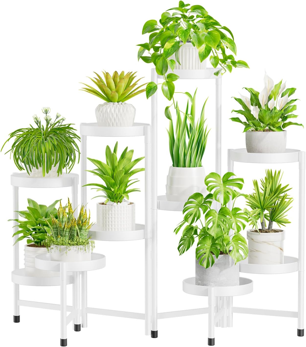 iDavosic.ly Plant Stand for Indoor Outdoor Use - 10 Tier Display