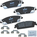 Bendix Priority1 CFC1194 Ceramic Rear Brake Pads - Quiet, OE Fit