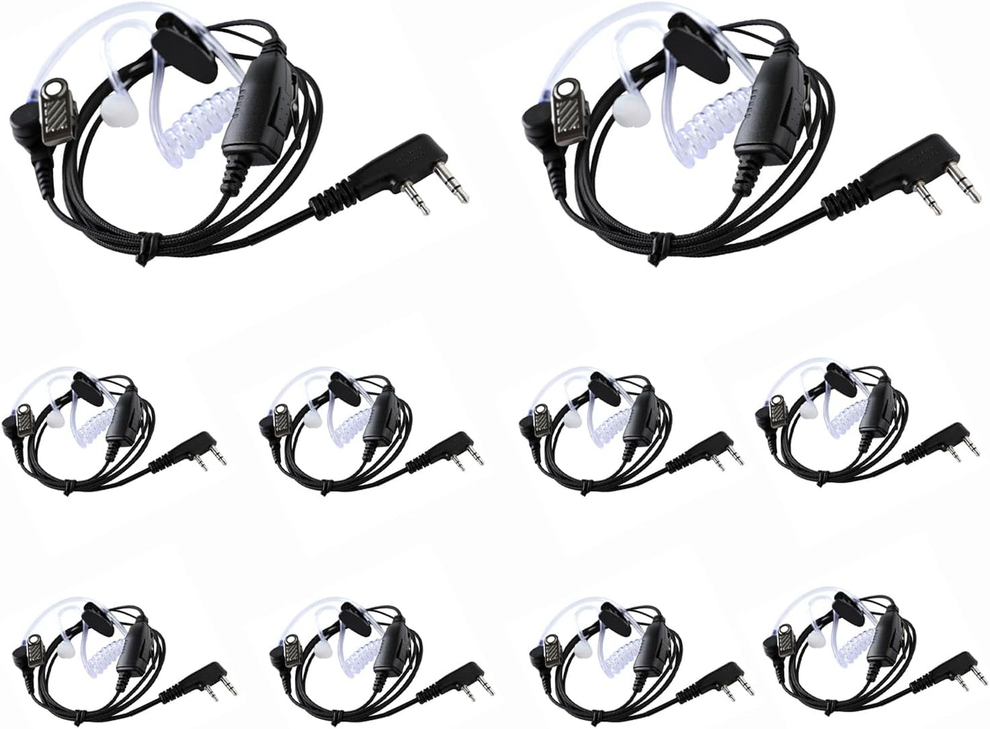 Walkie Talkie Earpiece with Mic for Kenwood Baofeng Retevis