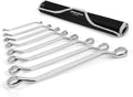 DURATECH 50-Degree Offset Wrench Set SAE, 8-Piece - Easy Access