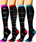 HLTPRO Compression Socks for Medical Support and Travel Comfort