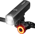 Super Bright Bike Lights for Night Riding - 2400 Lumen Front & Smart