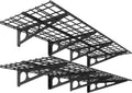 FLEXIMOUNTS 2x6 ft Garage Shelving 2-Pack - Heavy Duty Wall Racks
