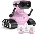 Girls Robot Toy Rechargeable RC Robot for Kids - Fun LED & Music
