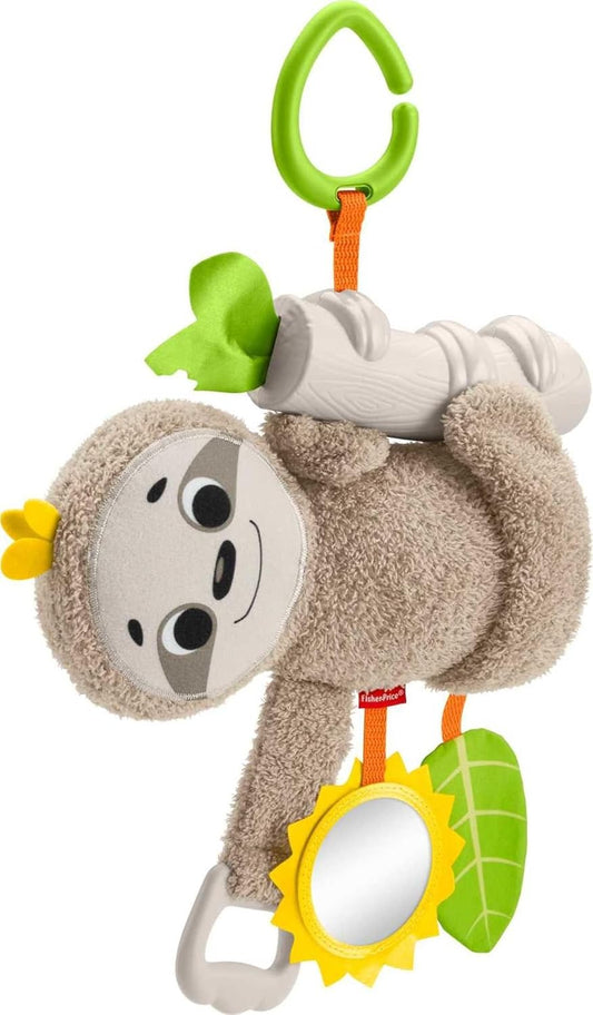 Fisher-Price Stroller Sloth: Sensory Fun for Newborns